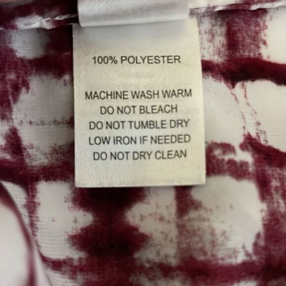 CROSBY Sleeveless Tie Dye Button Down Top Size Medium - Picture 11 of 11